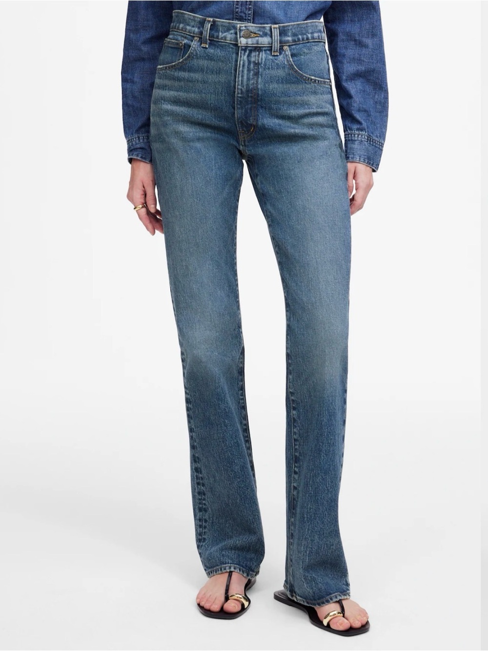 Madewell - Relaxed Bootcut Jeans - Picture 5 of 6